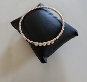 Elegant Gold and Silver Bracelet